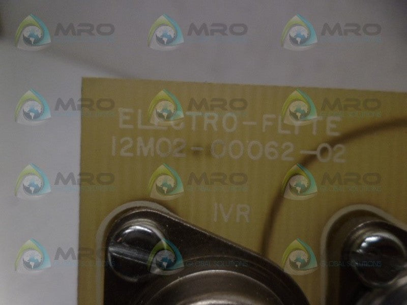 ELECTRO-FLYTE 12M02-00062-02 TACH BOARD UNMP