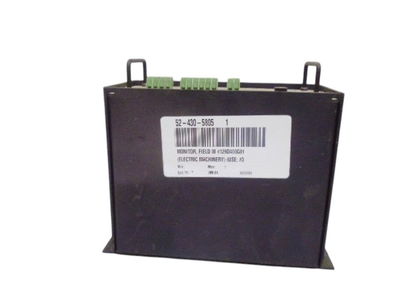 ELECTRIC MACHINERY 129D400G01 FIELD MONITOR 3 UNMP