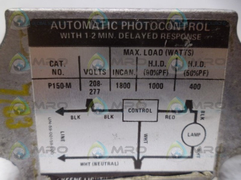 STONCO P150-M PHOTOELECTRIC SWITCH UNMP