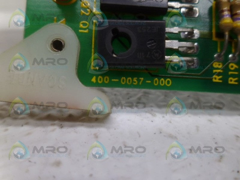 WINSYSTEMS 400-0057-000 PC BOARD UNMP