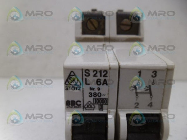 BBC S212L6A CIRCUIT BREAKER UNMP