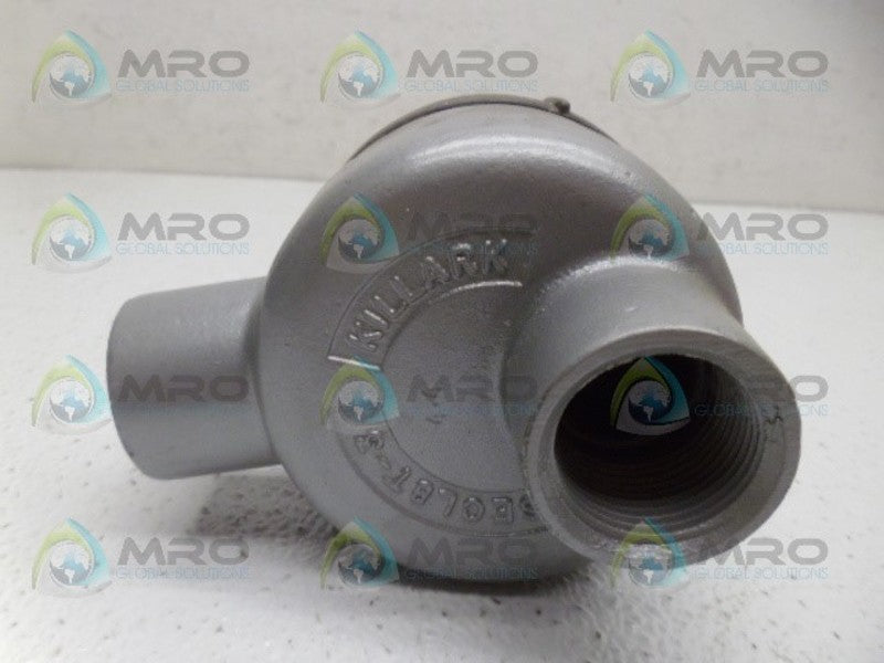 KILLARK GECLBT-3 IRON CONDUIT OUTLET BODY UNMP