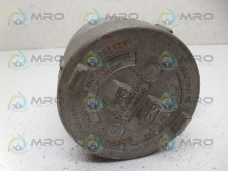 KILLARK GECLBT-3 IRON CONDUIT OUTLET BODY UNMP