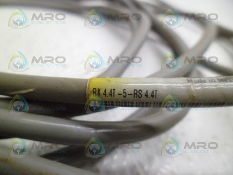TURCK RK4.4T-5-RS4.4T CORDSET UNMP