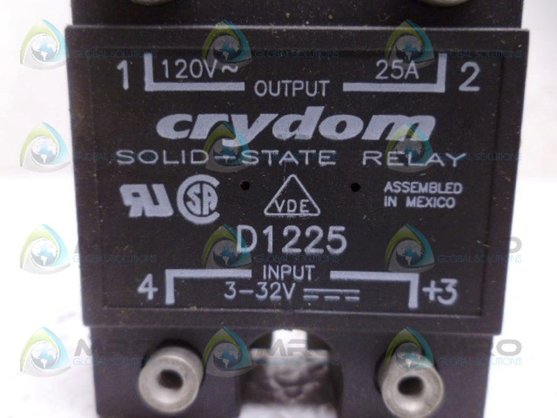 CRYDOM D1225 SOLID-STATE RELAY UNMP