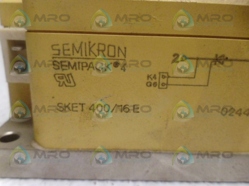 SEMIKRON SKET400/16E THYRISTOR DIODE UNMP