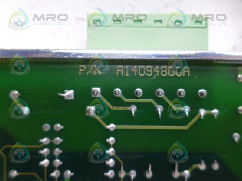 METLER TOLEDO A14094800A CONTROL CARD UNMP
