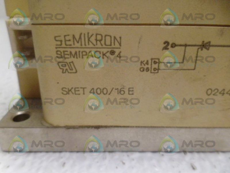 SEMIKRON SKET400/16E THYRISTOR DIODE UNMP