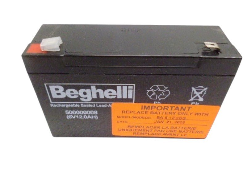 BEGHELLI 500000008 BATTERY UNMP