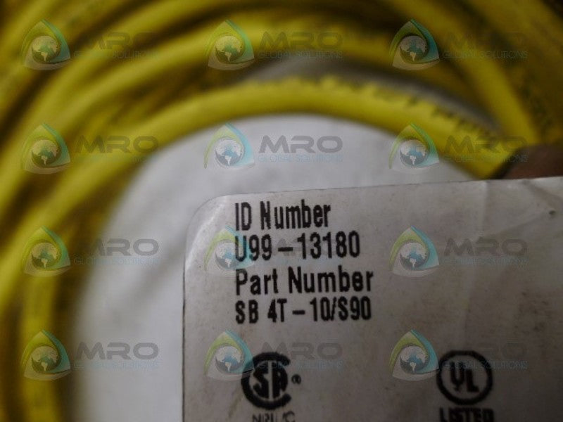 TURCK SB4T-10/S90 CORDSET UNMP