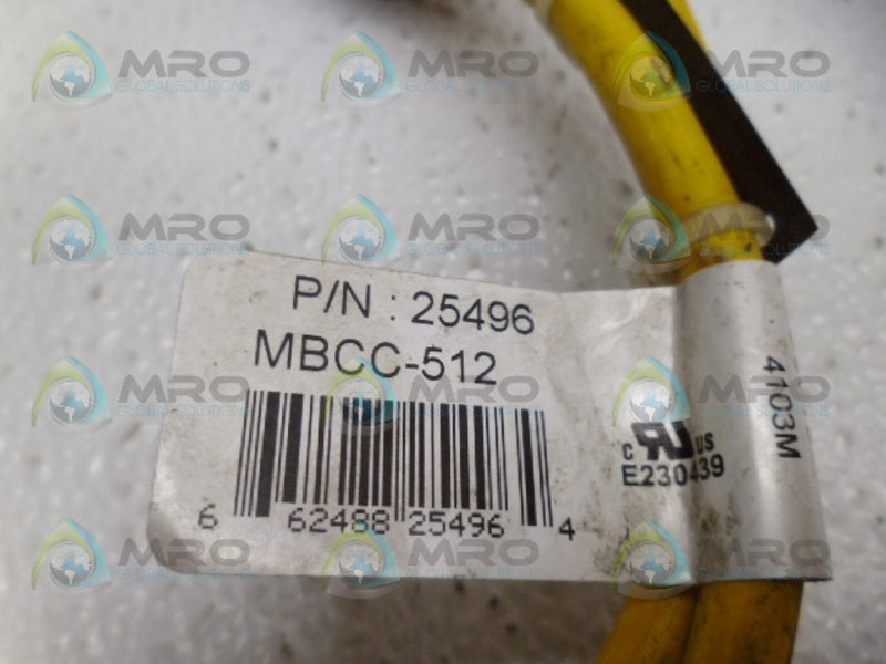BANNER ENGINEERING 25496 QUICK DISCONNECT CABLE UNMP