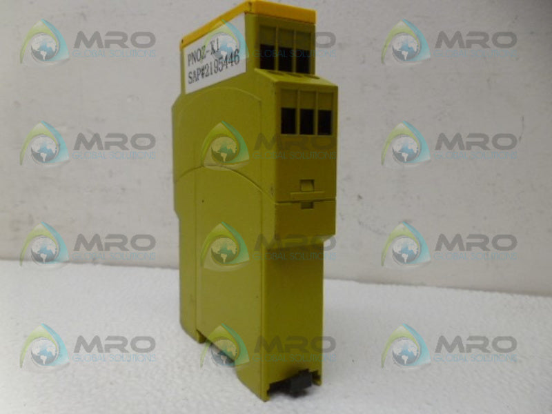 PILZ PNOZX124VAC/DC3n/o1n/c 774300 SAFETY RELAY UNMP
