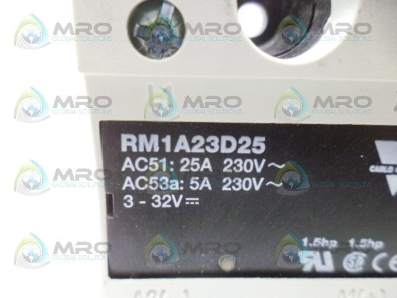 CARLO GAVAZZI RM1A23D25 PANEL MOUNT UNMP