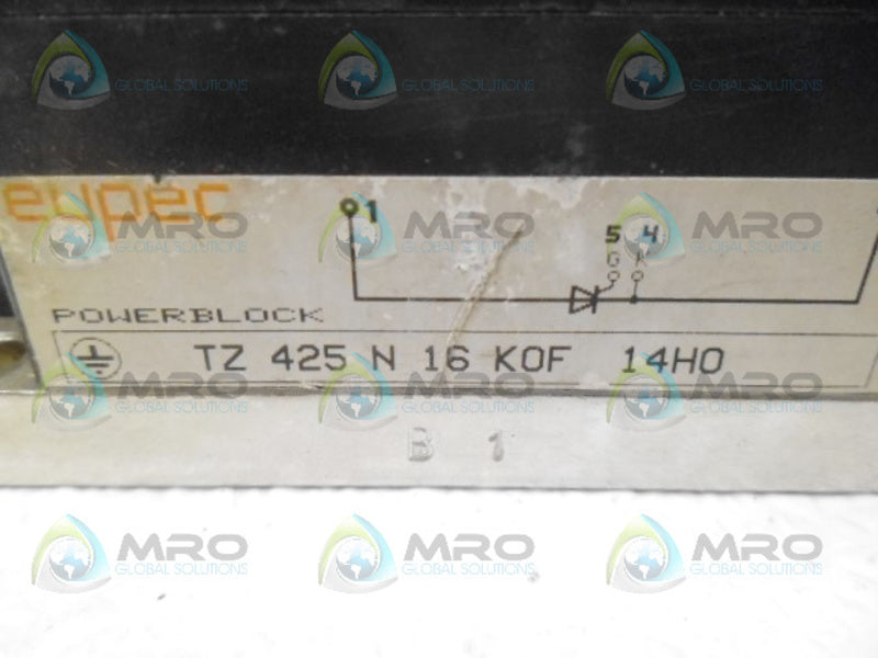 EUPEC TZ425N16K0F14H0 POWER BLOCK UNMP