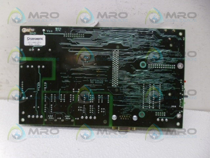 SAFEMATIC ST-1440 CIRCUIT BOARD UNMP