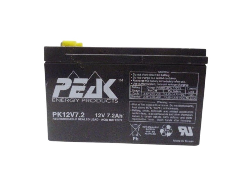 PEAK PK12V7.2 BATTERY UNMP