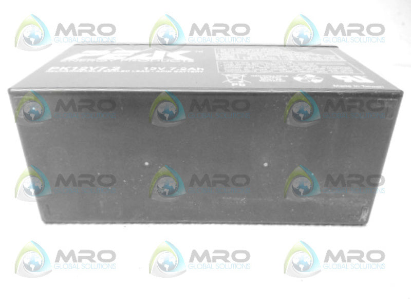 PEAK PK12V7.2 BATTERY UNMP