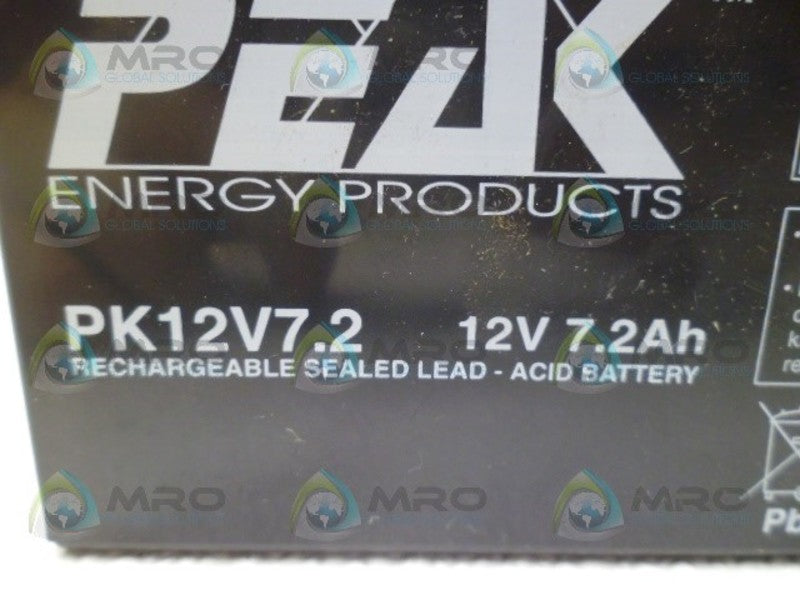 PEAK PK12V7.2 BATTERY UNMP
