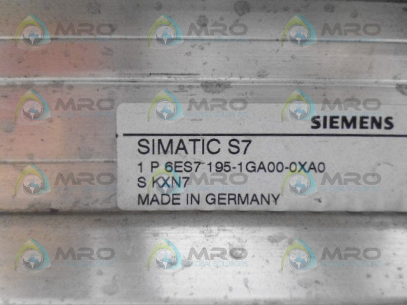 SIEMENS 6ES7195-1GA00-0XA0 DIN RAIL UNMP