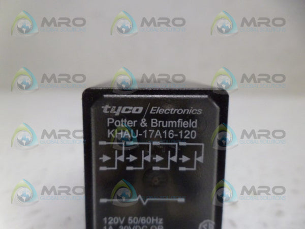 TYCO KHAU-17A16-120 RELAY UNMP
