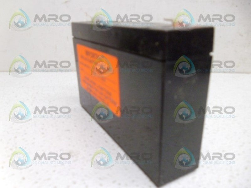 BEGHELLI 6V7.2AH 500000012 LEAD-ACID BATTERY UNMP