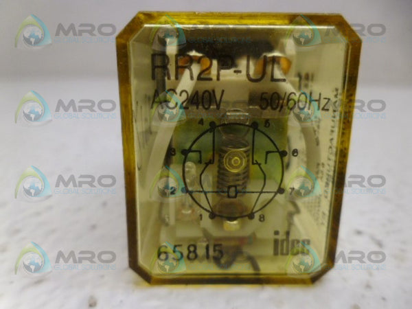 IDEC RR2P-UL RELAY 240VAC UNMP