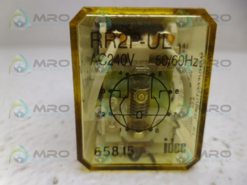 IDEC RR2P-UL RELAY 240VAC UNMP