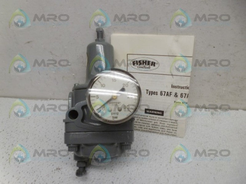 FISHER 67AFR/235 PRESSURE REGULATOR NSMP