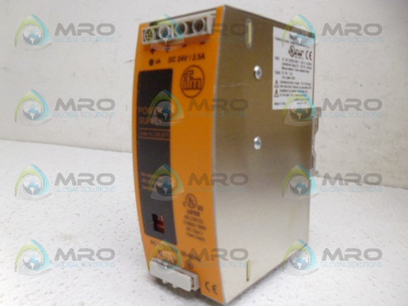 IFM EFECTOR DN2011 POWER SUPPLY NSMP