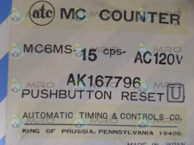 ATC AK167796 PUSHBUTTON NSMP