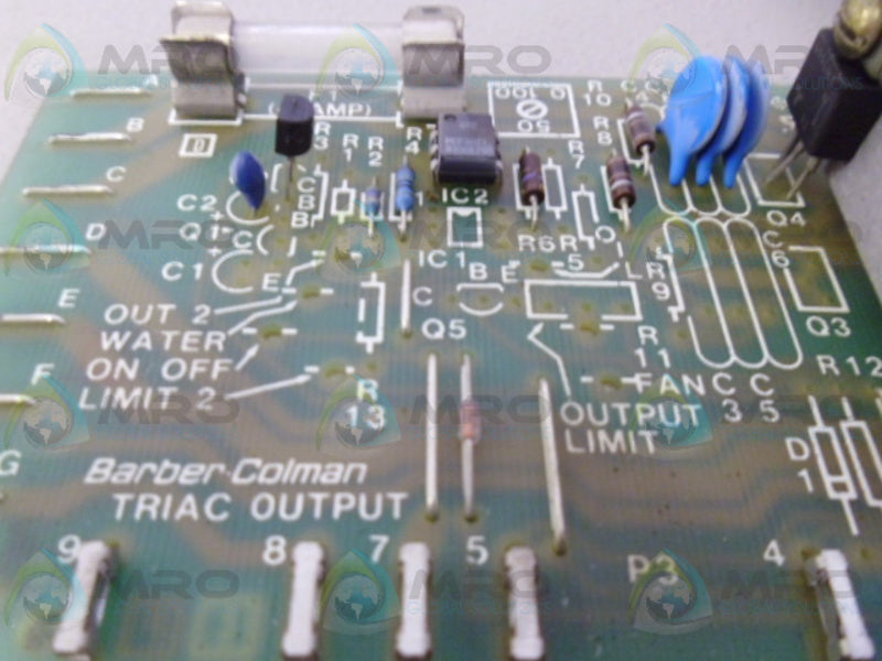 BARBER-COLMAN 33-1228-1 TRIAC OUTPUT BOARD UNMP