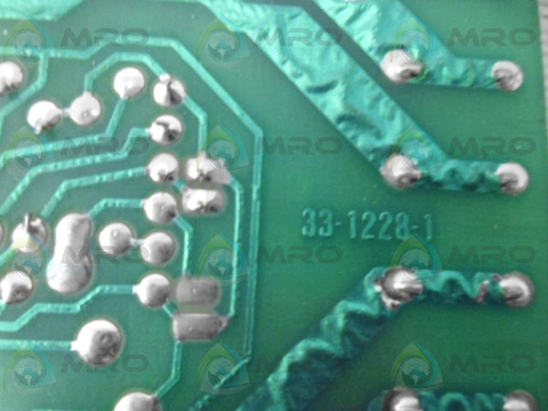 BARBER-COLMAN 33-1228-1 TRIAC OUTPUT BOARD UNMP