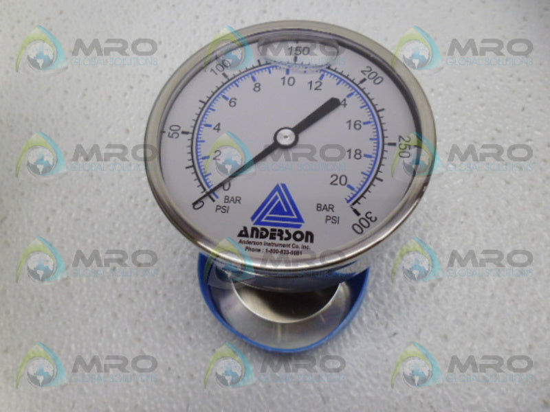 ANDERSON EL977010054111A0000 GUAGE 300PSI NSMP