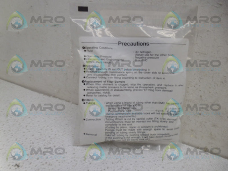 SMC ZFC200-08 AIR SUCTION FILTER NSMP