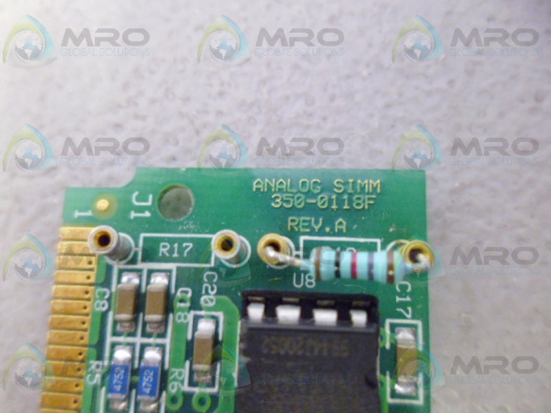 MATTEC 350-0118F ANALOG SIMM UNMP