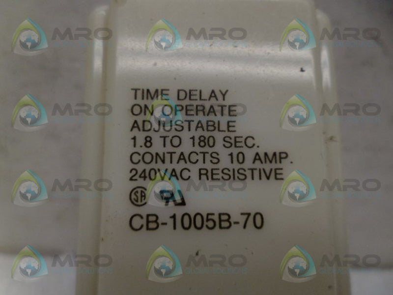 POTTER & BRUMFIELD CB-1005B-70 RELAY UNMP
