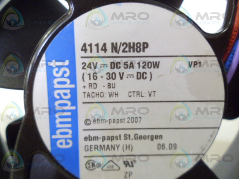 EBM PAPST 4114 N/2H8P FAN BALL BEARING NSNP