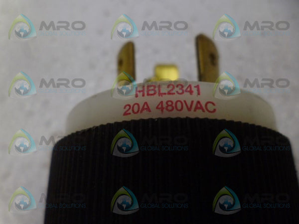 HUBBELL HBL2341 PLUG UNMP