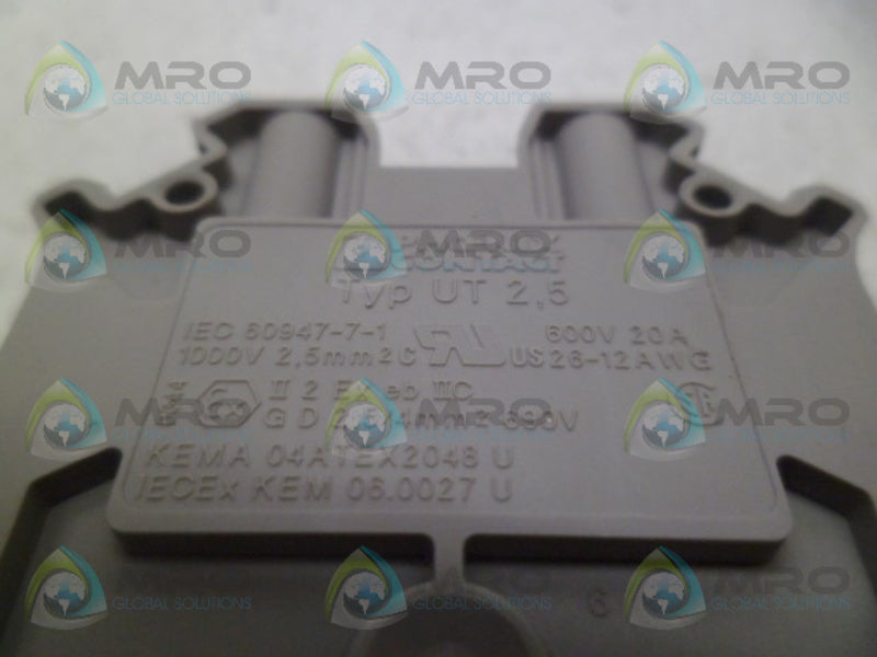 PHOENIX CONTACT UT2,5 TERMINAL BLOCK NSNP