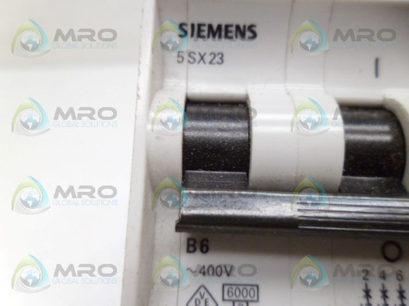 SIEMENS 5SX2306-6 CIRCUIT BREAKER 6A UNMP