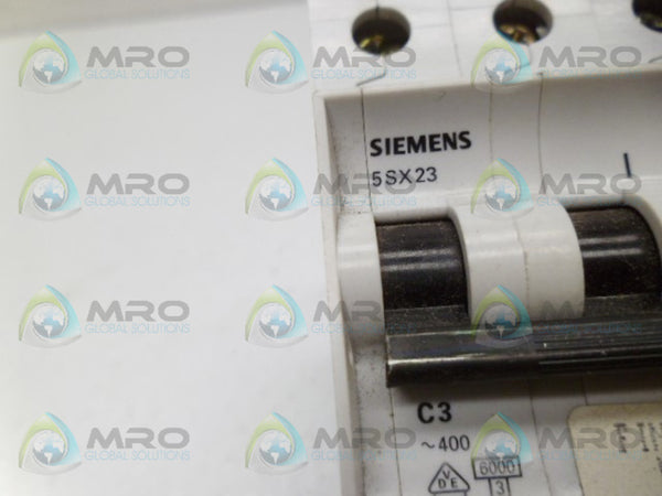 SIEMENS 5SX2303-7 CIRCUIT BREAKER 3A UNMP