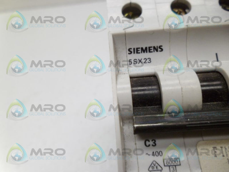 SIEMENS 5SX2303-7 CIRCUIT BREAKER 3A UNMP