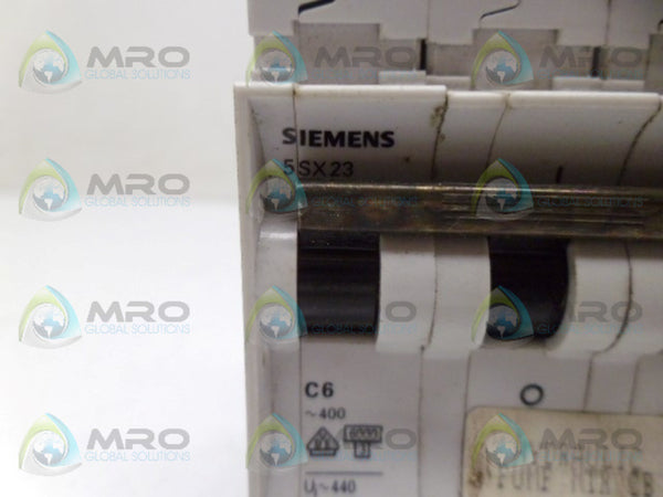 SIEMENS 5SX2306-7 CIRCUIT BREAKER 6A UNMP
