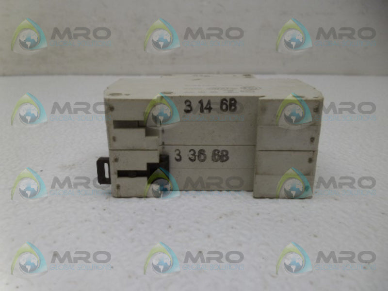 KLOCKNER MOELLER FAZ-2-B6 CIRCUIT BREAKER UNMP
