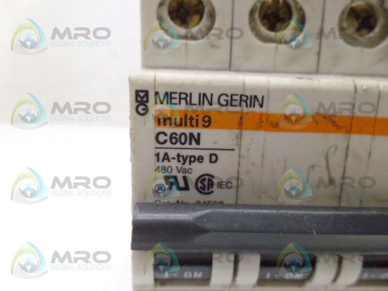 MERLIN GERIN C60N 1A CIRCUIT BREAKER UNMP