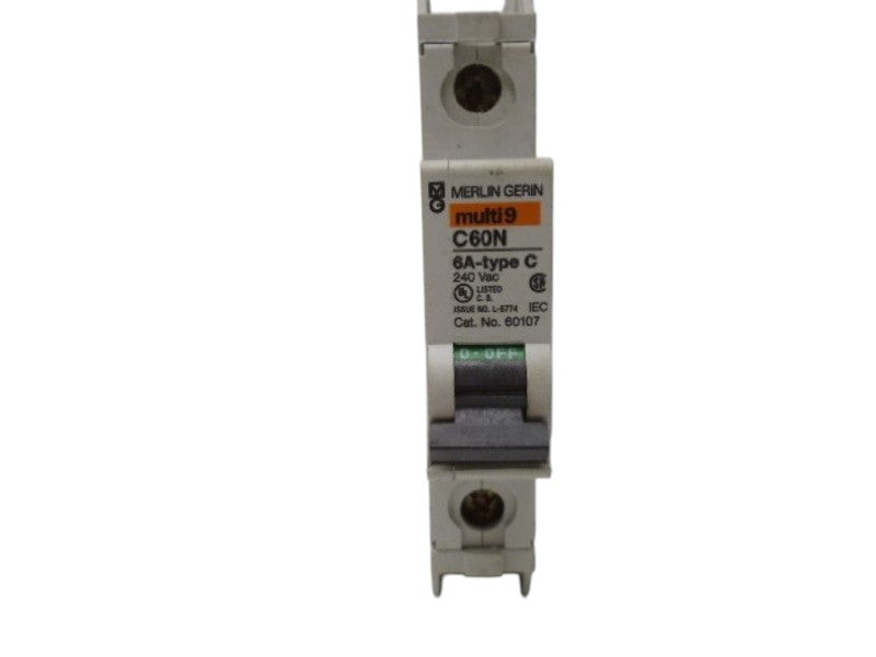 MERLIN GERIN 60107 C60N CIRCUIT BREAKER UNMP