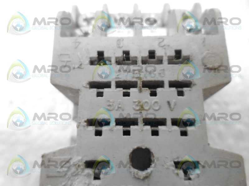POTTER & BRUMFIELD 27E168 RELAY SOCKET UNMP