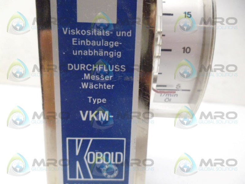 KOBOLD VKM FLOW METER UNMP