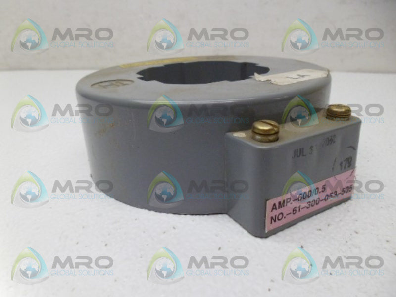SIEMENS 61-300-053-505 CURRENT TRANSFORMER UNMP