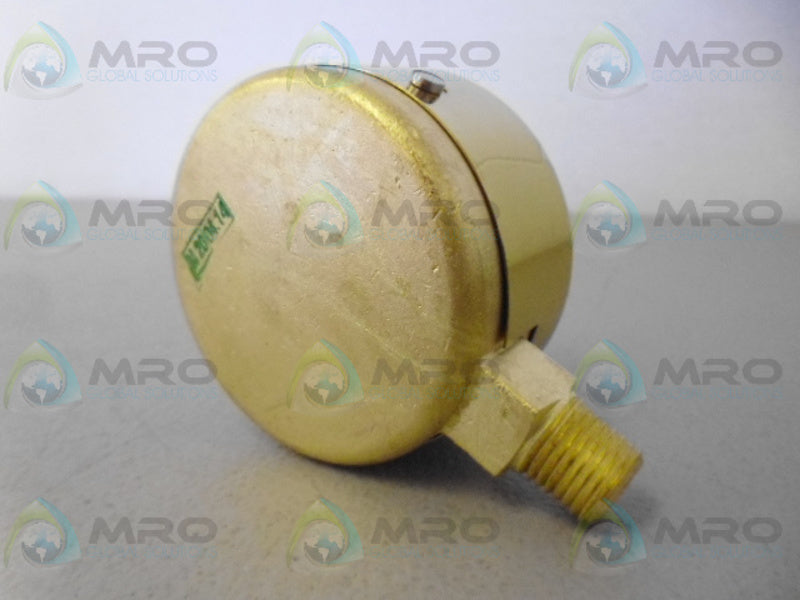 NOSHOK 25-300-60 PRESSURE GUAGE 60PSI NSMP